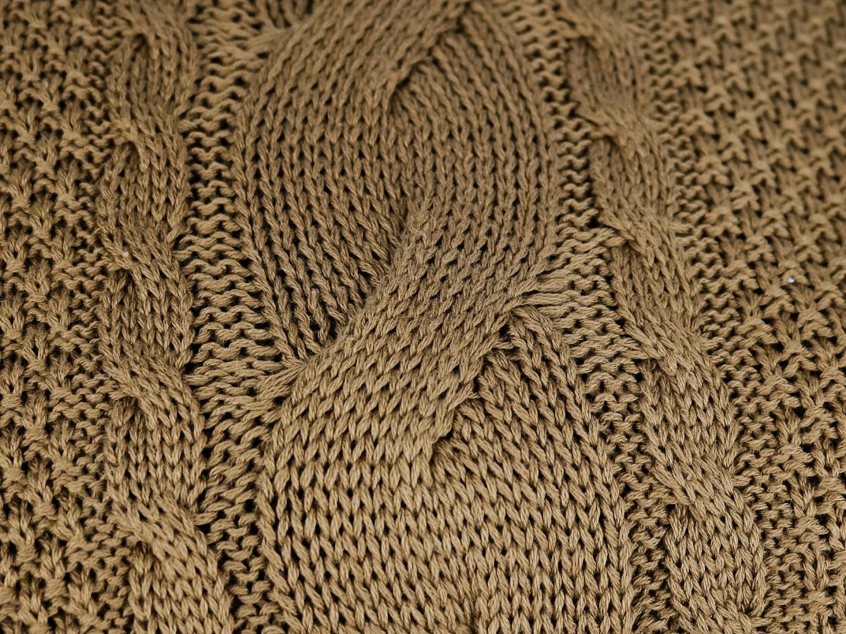 Manta Tricot Canela 240x70cm